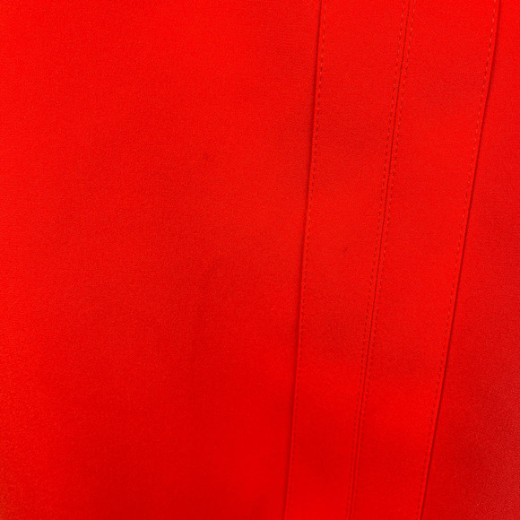 Victoria Beckham Red Crepe Knee Length Elegant Party Dress Fitted Women's US 6 - Picture 9 of 15